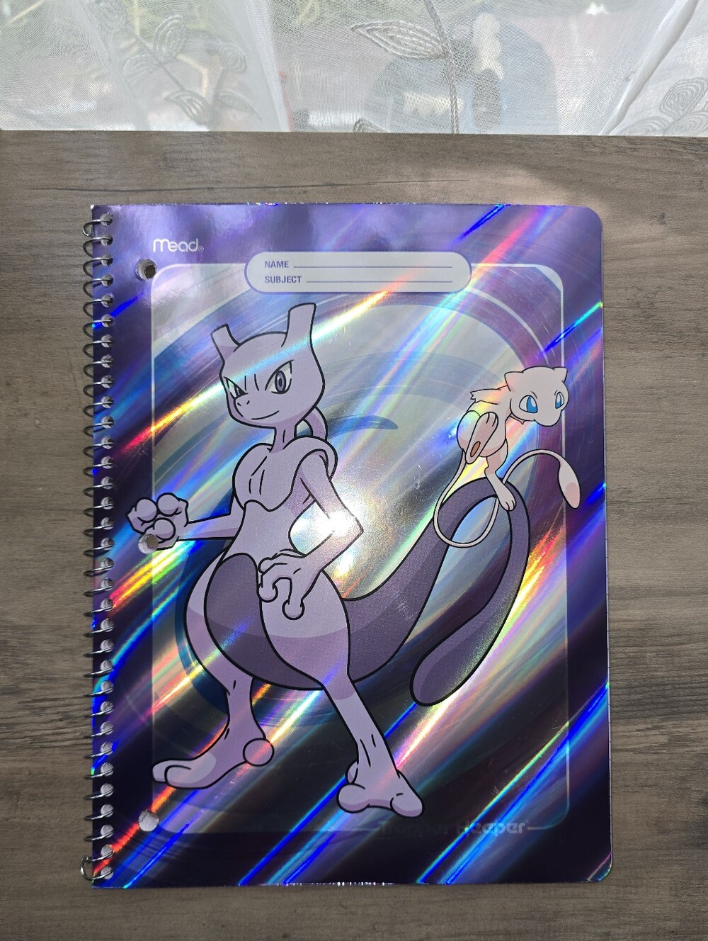Target x Pokémon Mewtwo Notebook - 30 Year Anniversary Limited Edition